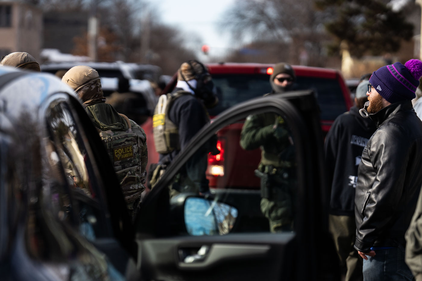 Observer Blows Whistle at Federal Agents, Minneapolis
