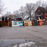 Portland Ave Community Barricades, Minneapolis 4 Street barricades on Portland Avenue where Renee Good was killed by an ICE agent the day before.