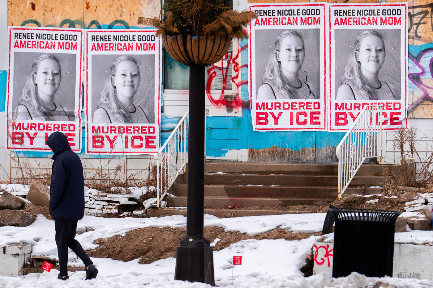 Renee Good, American Mom poster, Minneapolis