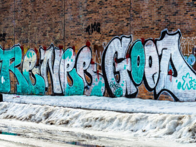 Renee Good Graffiti in Minneapolis