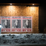 Saw these large wheat pasted posters tonight around the south side. These particular ones are on boards that went up on the new development at Nicollet/31st. This was the site of a Wells Fargo bank that burned in 2020.RENEE NICOLE GOODAMERICAN MOMMURDEREDBY ICEMinneapolis, January 2026