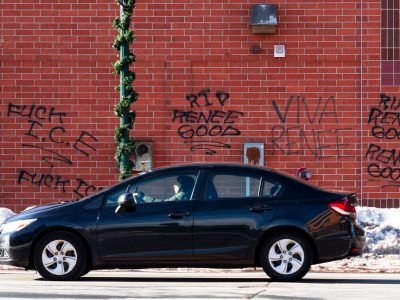 Minneapolis Graffiti: RIP Renee Good, FUCK ICE