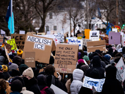 Minneapolis Protest Against ICE Operation Metro Surge