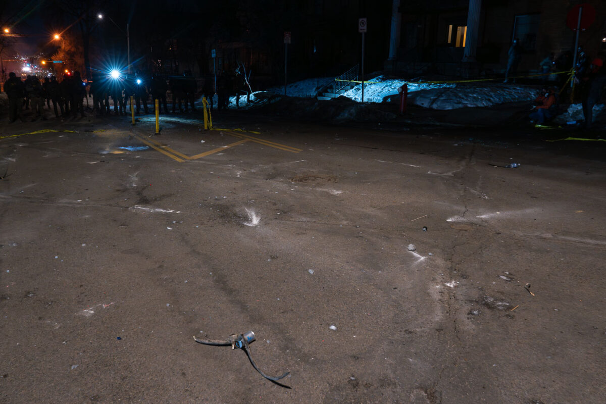 NOW in Minneapolis: On the one week anniversary of Renee Good being shot and killed by an ICE agent in South Minneapolis, reports say a federal officer shot a man in North Minneapolis. Images from North Minneapolis where ICE agents are currently blocking off parts of the neigborhood and continue to shoot less lethal weapons, tear gas and pepper spray.