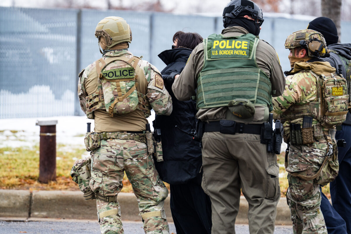 US Border Patrol and BORTAC make arrests in Minneapolis