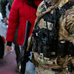 US Border Patrol Makes Stop in Minneapolis 3 United States Border Patrol officer during an arrest in Minneapolis on January 14, 2026.