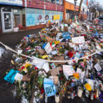 Alex Pretti Memorial 2 weeks later 4 The Alex Pretti Memorial on Nicollet Avenue where Pretti was shot and killed just under 2 weeks ago by federal agents.