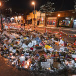 Alex Pretti Memorial on a February Night, Minneapolis 1 The Alex Pretti Memorial on Nicollet Avenue in Minneapolis on February 3