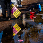 Alex Pretti Protest sign Day Out For Democracy 1 Today in Minneapolis, those demanding justice for everyone shot and/or killed by federal agents over the last 2 months, protesters marched from Stewart Park to the memorial of Alex Pretti. Pretti was shot and killed by border patrol agents while he was unarmed on January 24, 2026. Video shows agents removing a gun from Pretti prior to shots being fired.The “Day Out For Democracy” rally and march was organized by Minnesota AFL-CIO.