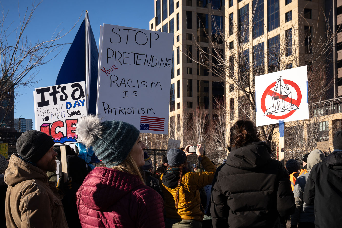 ANTI-ICE Protest Signs February 2026 Minneapolis