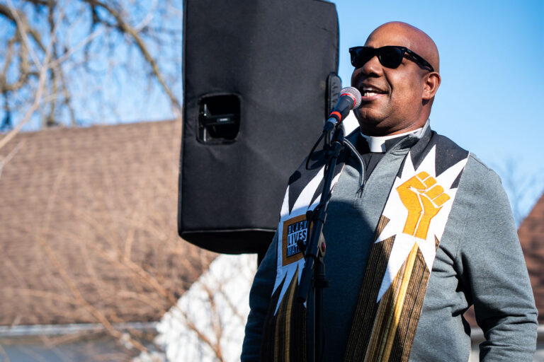 DeWayne Davis speaks at Day Out For Democracy rally in Minneapol 2 Today in Minneapolis, those demanding justice for everyone shot and/or killed by federal agents over the last 2 months, protesters marched from Stewart Park to the memorial of Alex Pretti. Pretti was shot and killed by border patrol agents while he was unarmed on January 24, 2026. Video shows agents removing a gun from Pretti prior to shots being fired.The “Day of Democracy” rally and march was organized by Minnesota AFL-CIO.