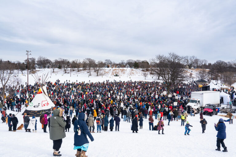 Renee Good Public Ceremony, Minneapolis 1 The community gathered this afternoon at Powderhorn Park for a memorial ceremony 1 month after Renee Good was shot and killed by an ICE agent on Portland Avenue.