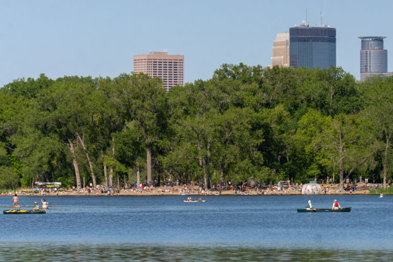 Hidden Beach in Minneapolis, Summer 2026 3 Cedar Lake beach in early summer 2026 in Minneapolis