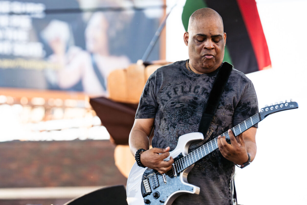 Homer D’Dell with the St. Paul & Minneapolis Funk All Stars
