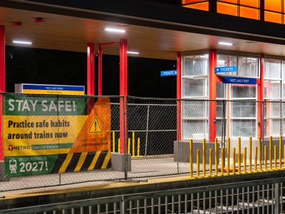Metro Transit Train Testing in Minneapolis