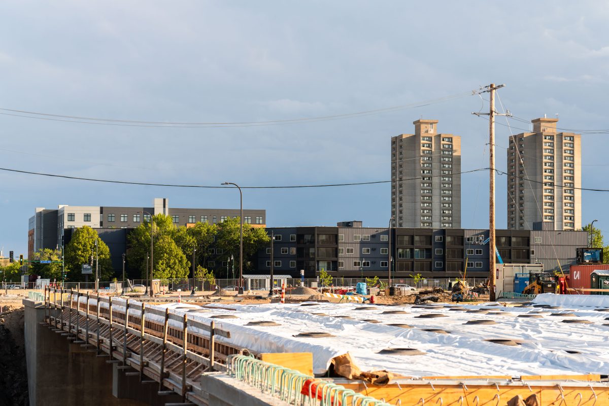 Nicollet Ave Bridge Construciton, Minneapolis