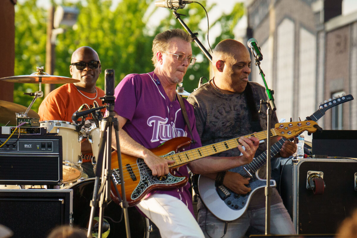 Paul Peterson and Homer D’Dell at George Floyd Square