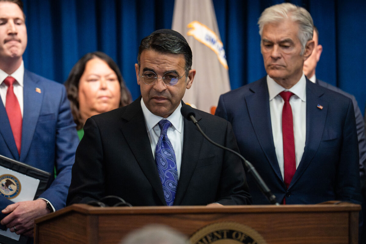 US Attorney Daniel Rosen speaks in Minneapolis May 2026