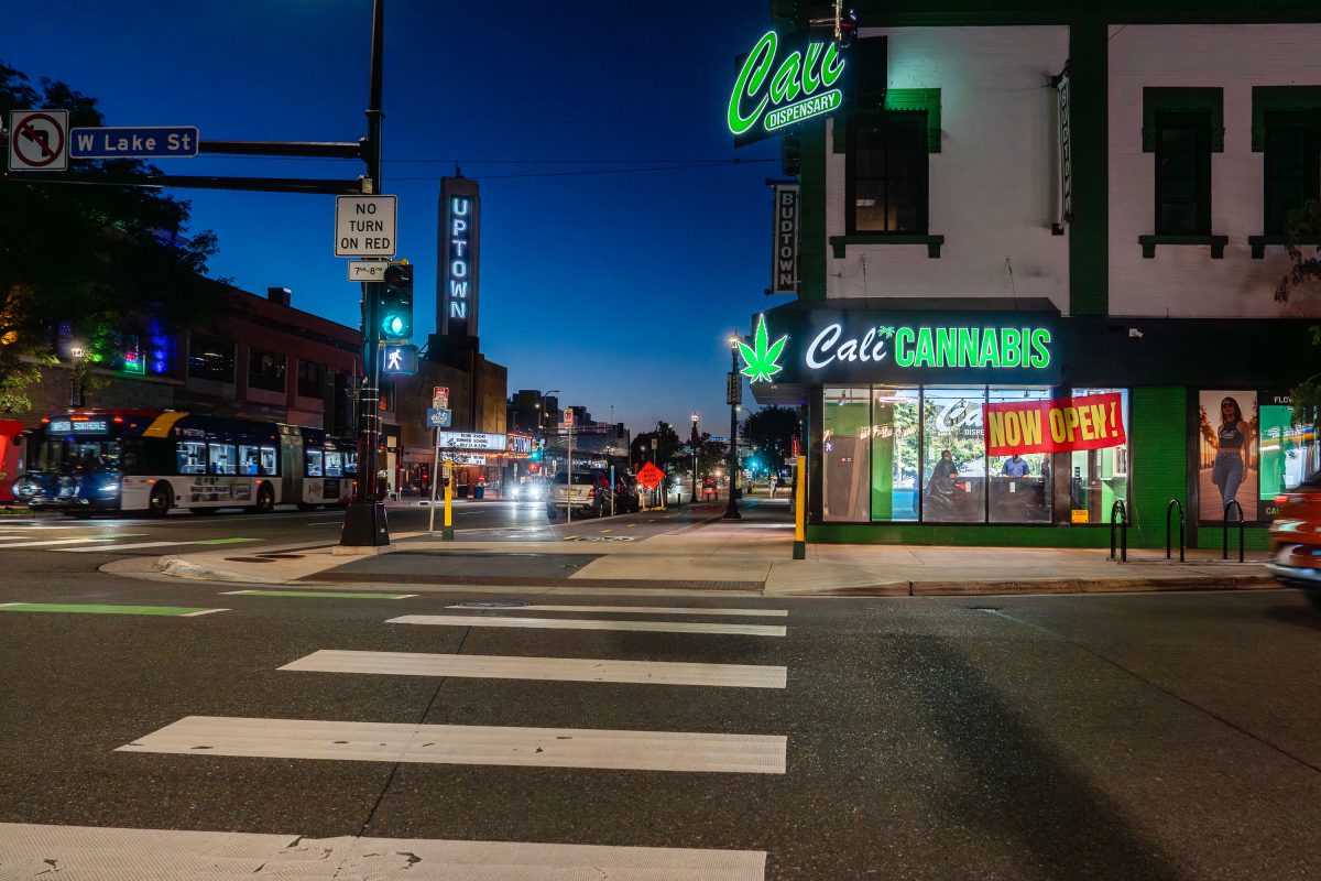 Cali Cannabis Dispensary on Hennepin Avenue in Minneapolis