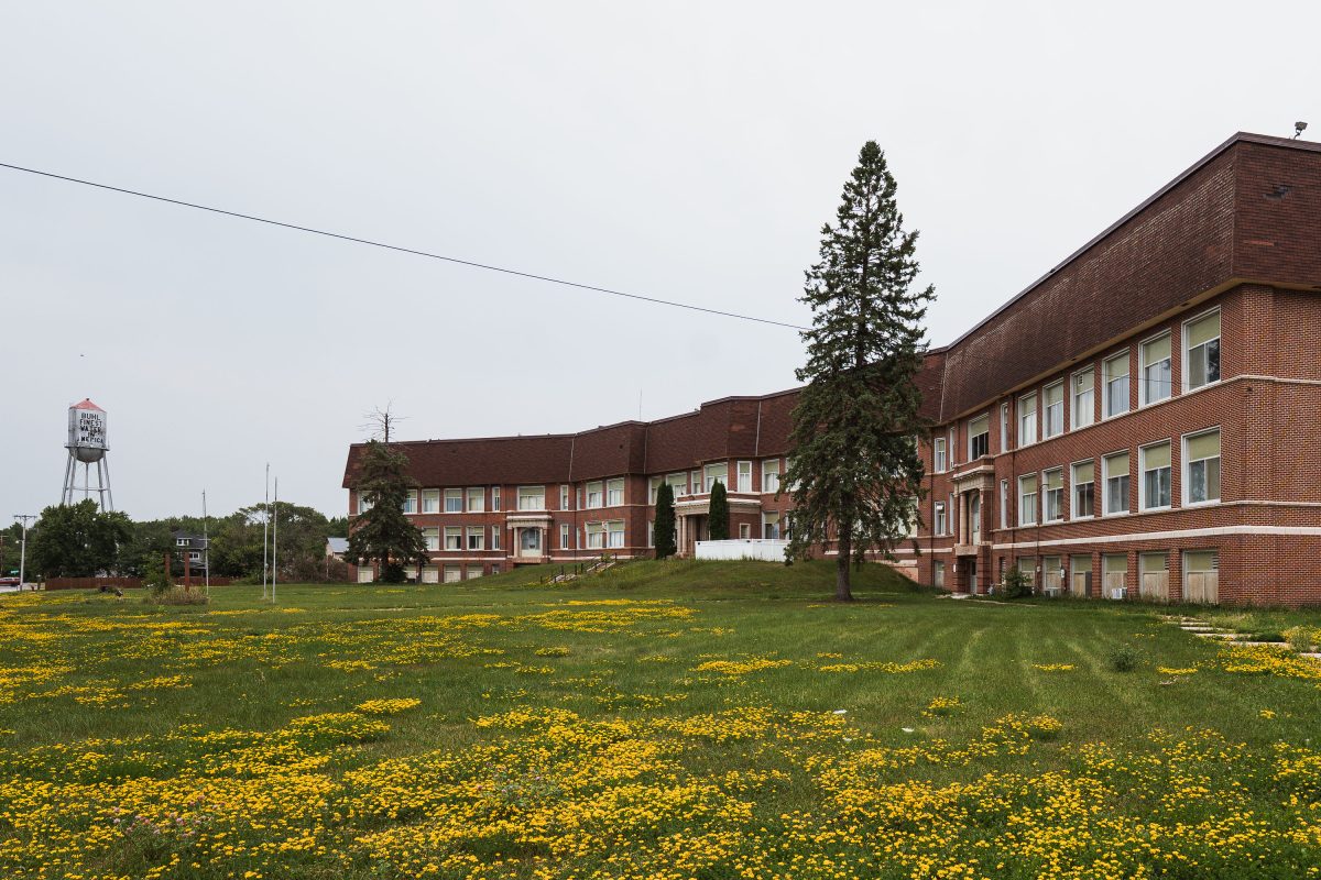 Abandoned Martin Hughes / Mesabi Academy in Buhl, Minnesota