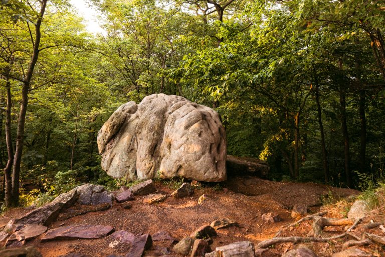 Elephant Rock at Devil's Lake State Park, Wisconsin 3 Elephant Rock on the East Bluff of Devil's Lake