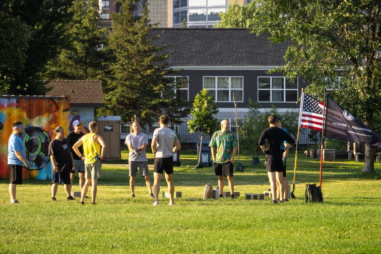 F3 Workout at Franklin Steele Square Park, Minneapolis 1 F3 Workout at Franklin Steele Square Park, Minneapolis