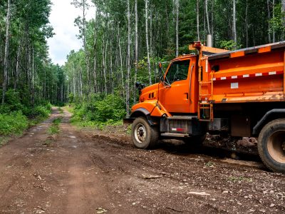 Logging Truck in the Superior National Forest