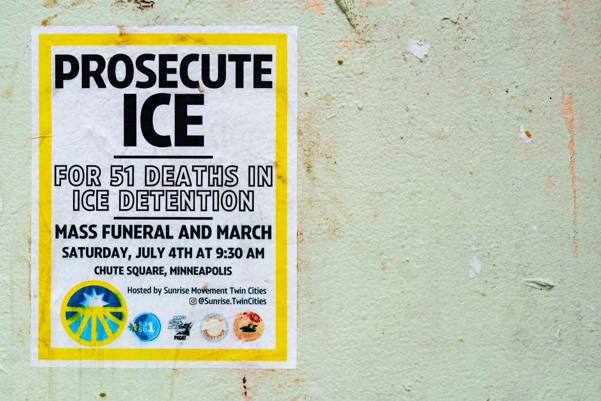 Prosecute ICE Flyer in Minneapolis