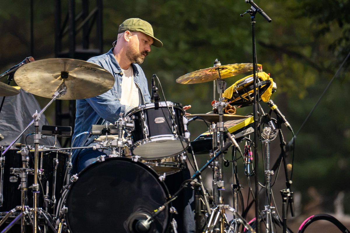Cameron Gardner performs with Washed Out, MODE Festival Minneapolis