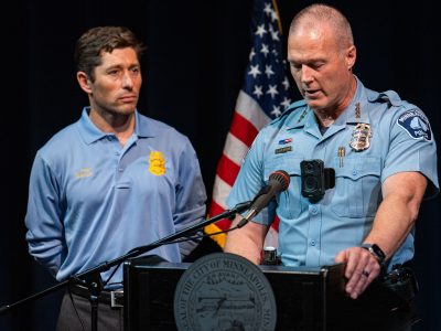 Chief Bill Peterson and Mayor Frey Brief Press on Shoreline Plaza Shooting