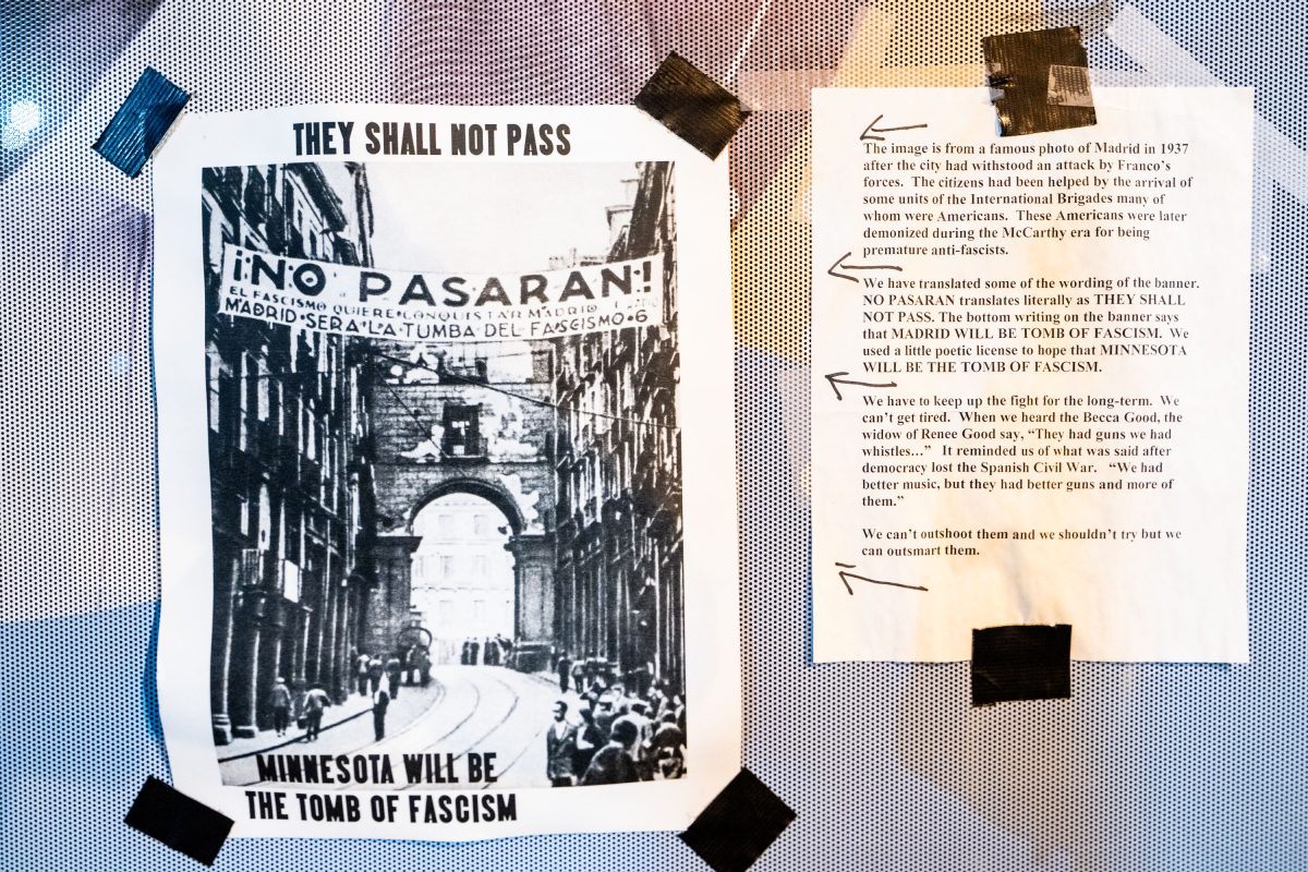 Minnesota is the tomb of Fascism, Alex Pretti Memorial