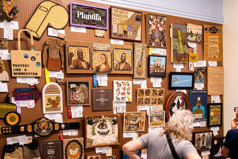 Crop Art Wall at the Minnesota State Fair 2 Minnesota State Fair Crop Art, ICE OUT