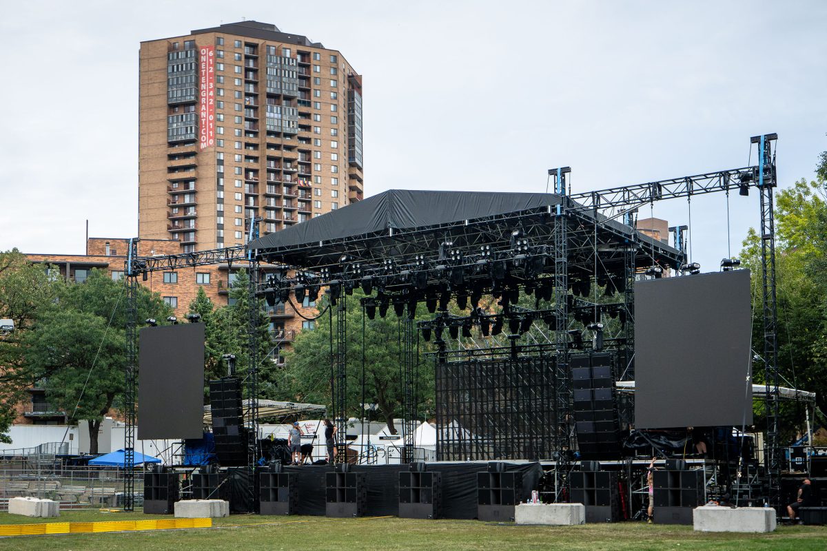 MODE Festival Stage in Loring Park, Minneapolis