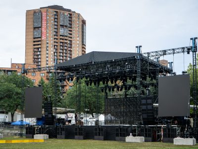 MODE Festival Stage in Loring Park, Minneapolis
