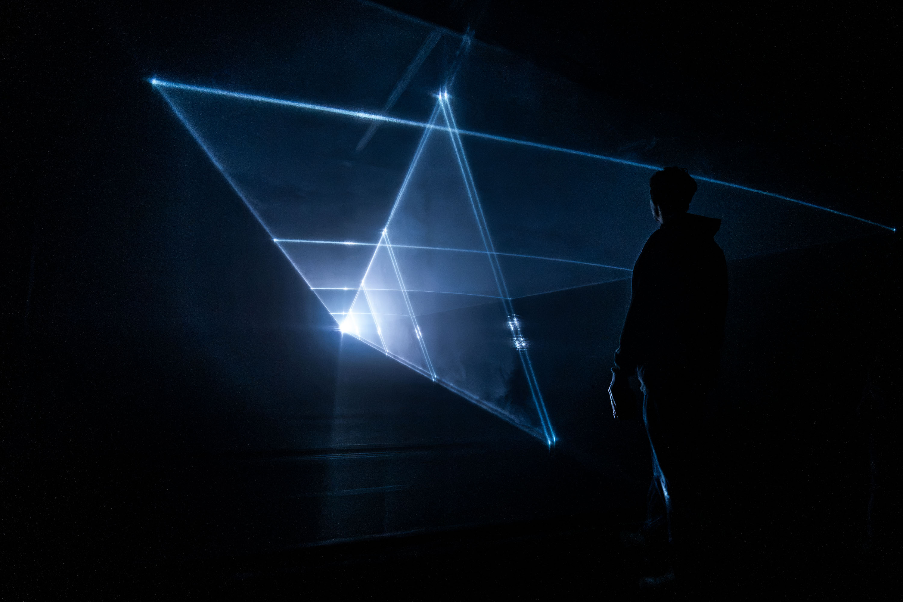 “Vainishing Point” by United Visual Artists, Flickr MODE Festival