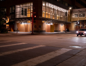 Target World Headquarters located at 1000 Nicollet Mall in Minneapolis. Boarded up during the 2020 unrest.