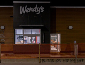 The Wendy's getting close to re-opening almost a year after it was destroyed by fire during unrest.