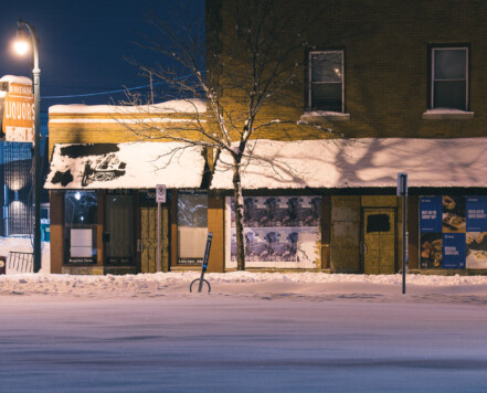 A Minnehaha Liquors sign on the 27th Ave side of the block the liquor store used to stand. The store was burned down in 2020 during unrest over the murder of George Floyd. A Minnehaha Liquors sign on the 27th Ave side of the block the liquor store used to stand. The store was burned down in 2020 during unrest over the murder of George Floyd.