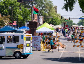 The third annual Rise and Remember festival put on by the George Floyd Global Memorial at George Floyd Square. The festival was caped off by a performance by hip hop legend Chubb Rock.
