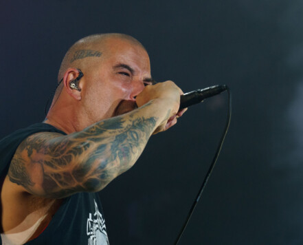 Pantera performing at Rock Fest in Cadott, Wisconsin on July 13, 2023. Pantera performing at Rock Fest in Cadott, Wisconsin on July 13, 2023.