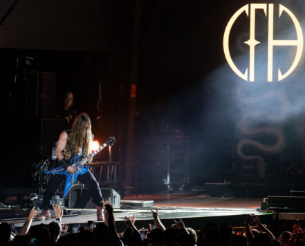 Pantera performing at Rock Fest in Cadott, Wisconsin on July 13, 2023. Pantera performing at Rock Fest in Cadott, Wisconsin on July 13, 2023.