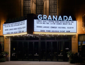 The Granada Theatre on Hennepin Avenue in Uptown Minneapolis in October 2023.