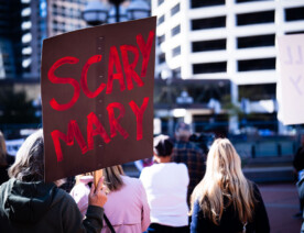 Crime victims and the families of held a rally titled “Rally for Justice” at the Hennepin County Government Center this afternoon. Sharing stories of frustration with the leniency and in some cases the lack of any charges by County Attorney Mary Moriarty.