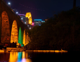 The Stone Arch Bridge is closed for the next few summers as they work on repairs to the former railroad bridge built in 1883.