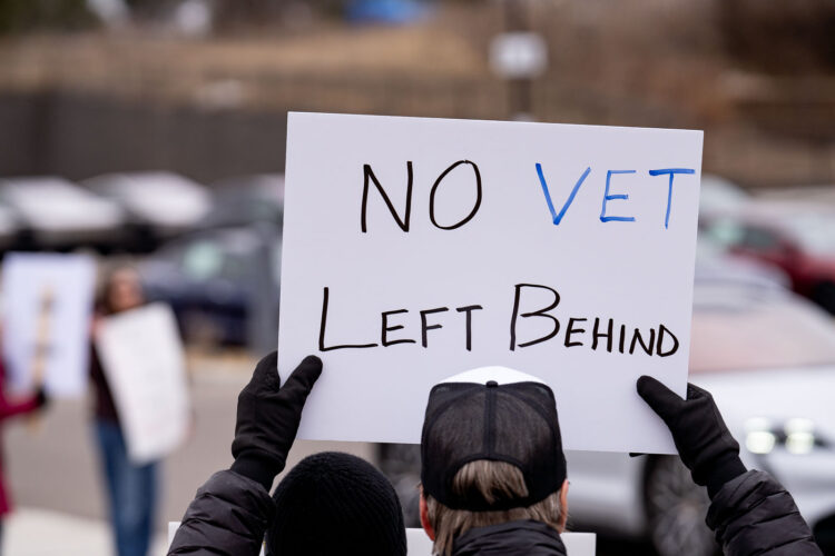 About 500 protesters outside Tesla in Minneapolis (Golden Valley) with signs reading “NOT PAID JUST PISSED”, “Tesla Funds Fascists”, “Save the VA”, “No Vet Left Behind”, Make Nazis Afraid Again” to name a few. This is the 7th weekend in a row of protests at this showroom. About 500 protesters outside Tesla in Minneapolis (Golden Valley) with signs reading “NOT PAID JUST PISSED”, “Tesla Funds Fascists”, “Save the VA”, “No Vet Left Behind”, Make Nazis Afraid Again” to name a few. This is the 7th weekend in a row of protests at this showroom.
